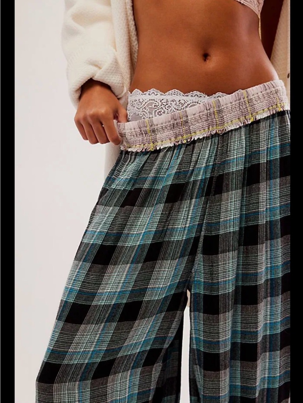 Free People Intimately Our - Fallin' For Flannel Lounge Pants, Women’s XS - Picture 3 of 16